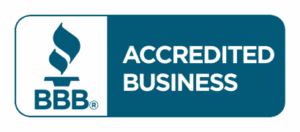 Better Business Bureau accredited business badge